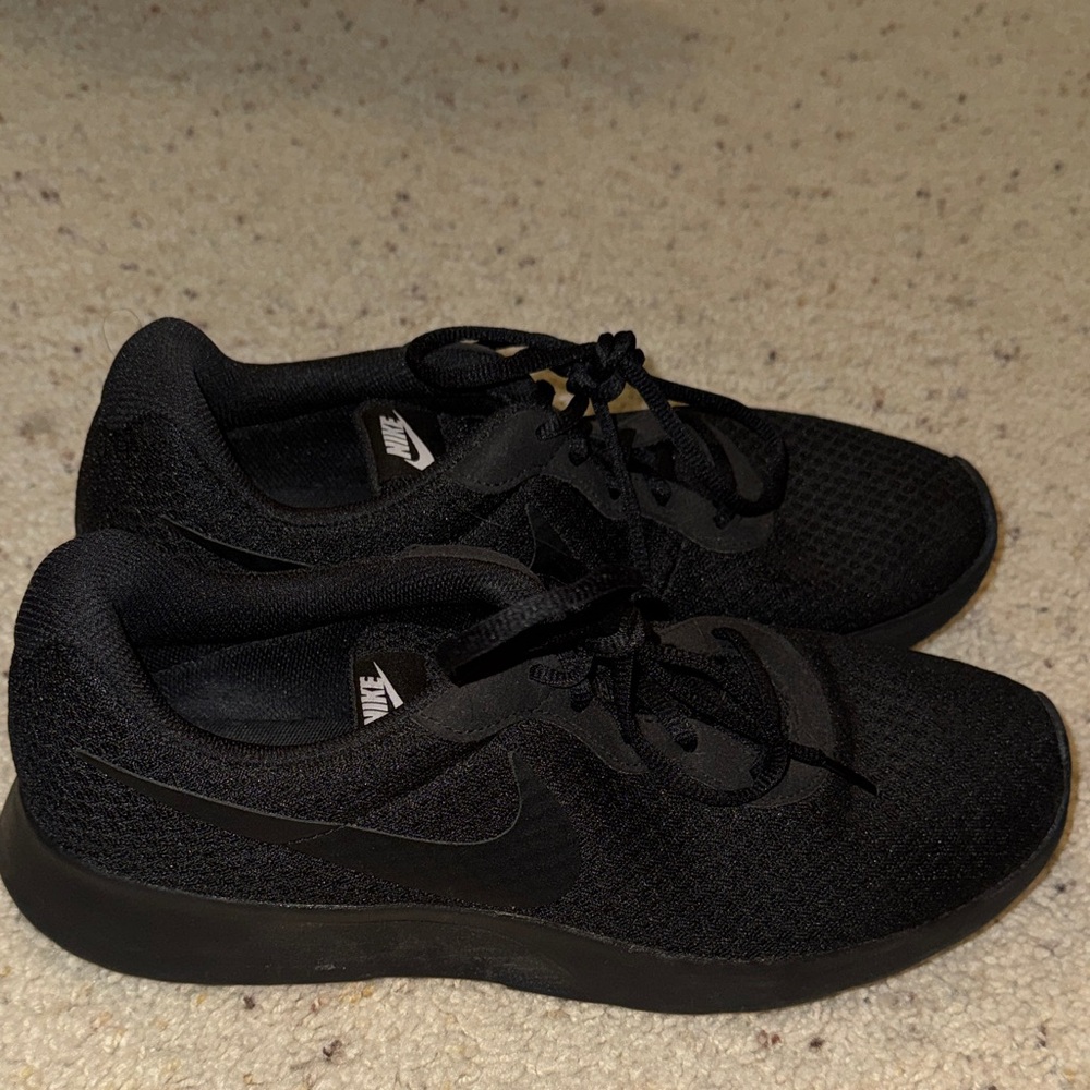 Nike Black Mesh Sneakers